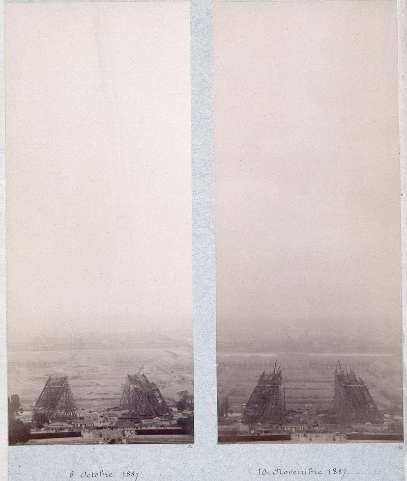 Illustration for article titled Photos of Famous Landmarks While They Were Still Under Construction